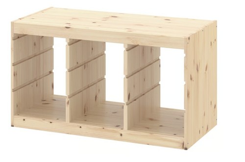 Trofast frame light pine - trofast,