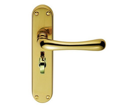 Bathroom Door Handle Brass