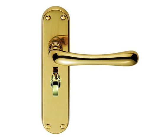 Bathroom door handle brass - bathroom,