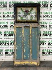 FLORAL LEADED FRONT DOOR