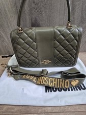 Love Moschino Green Quilted