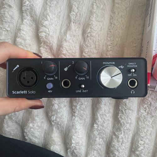 Focusrite scarlett solo - scarlett,