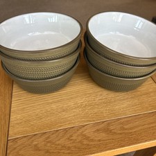 6 X Denby - Chevron - Fruit