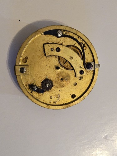 English fusee pocket watch - fusee,
