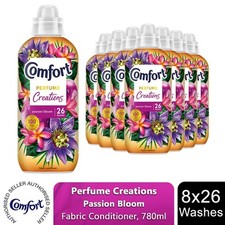 Comfort Fabric Conditioner Perfume Creations Passion Bloom, 26 W 780 ml, 8 Pack
