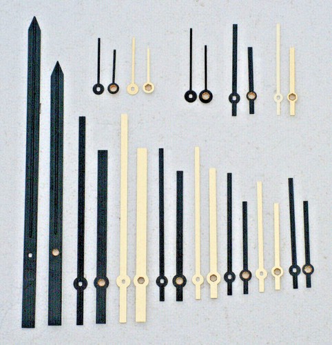 Straight clock hands - straight,