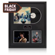 Noel Gallagher Signed 10x8 Image LP Elite Frame (Beckett)