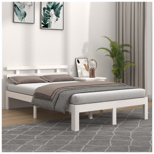 Bed frame solid - frame, 150x200