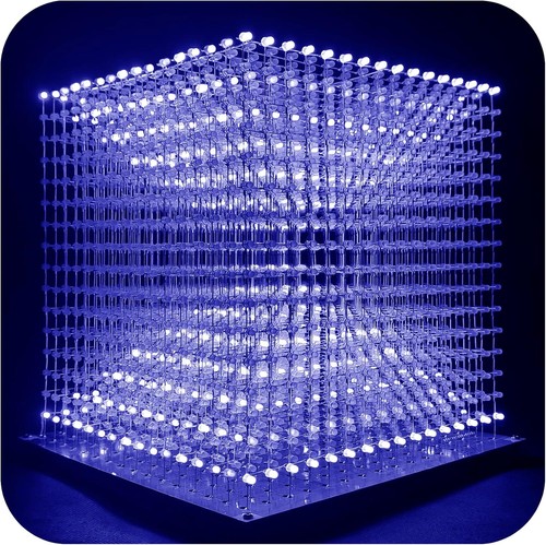 Mini led cube diy - cube,