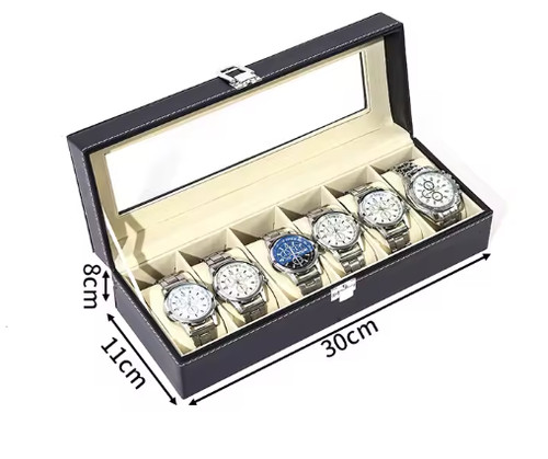 Slot watch display case - watch,