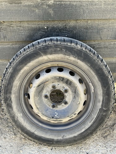Steel wheel with tyre renault - with,