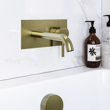 Brushed Brass Wall Mounted