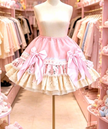 Pink lemon blue sweet lolita - pink,