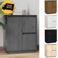 Solid Wood Pine Sideboard Display Unit Console Table Cupboard Storage Cabinet