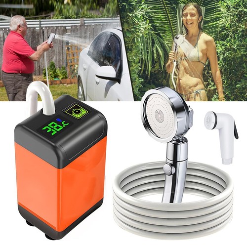 Portable camping shower - camping, usb
