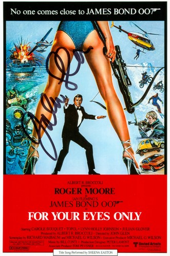 John glen hand signed - signed, 6x4