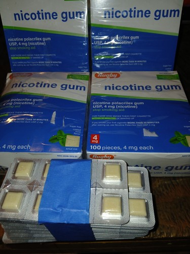 Rugby nicotine gum mint - gum,