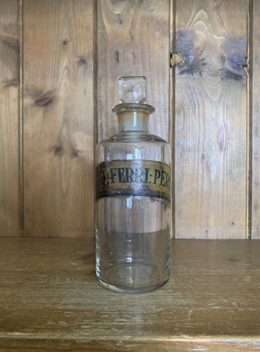 Antique chemist apothecary jar - chemist,