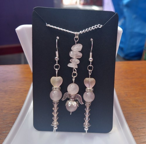 Handmade rose quartz themed - handmade,