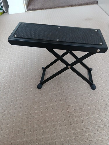 Guitar foot stool foldable - stool,