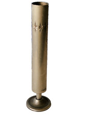 Vintage silver plated bud vase on stem 15 cm