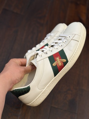 Gucci ace bee embroidery mens - embroidery,