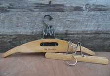 2x Vintage Original Wooden