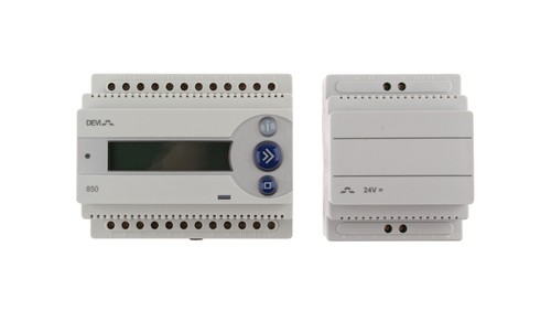 Devireg 850 thermostat - 24v, ice