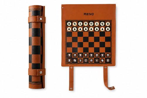Travel backgammon set roll - travel,