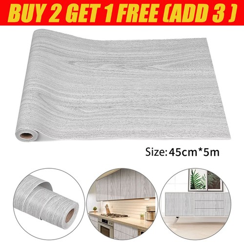 Wood effect vinyl wrap - 5m,