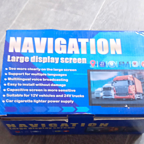 Inch gps sat - nav, truck