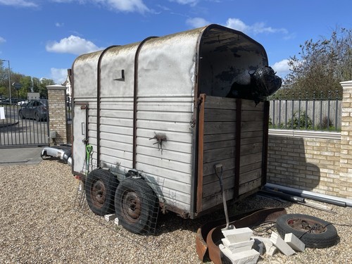 Rice horse trailer barn find - trailer,