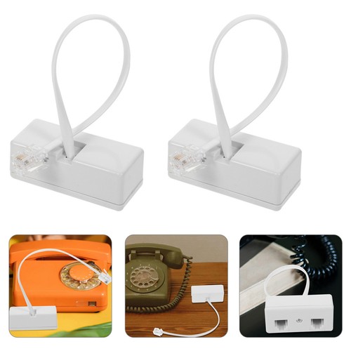 Pcs phone line splitter - 2,