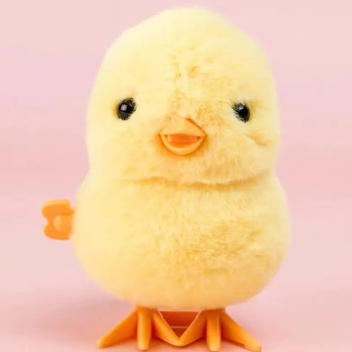 1pc yellow jumping - jumping, chicken