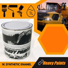 Scag Mower Orange Enamel Paint 1 Litre Tin