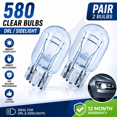 Drl sidelight bulbs 580 7443 - 580,