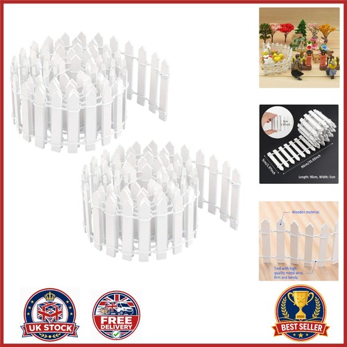 Pack miniature garden fence - 2,