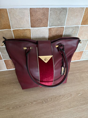 Bessie london burgundy velvet - london,