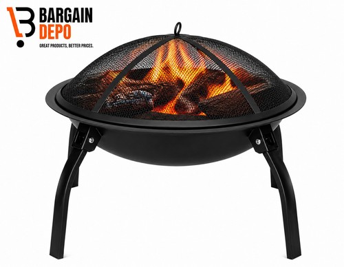 Outdoor fire pit bowl with - outdoor,