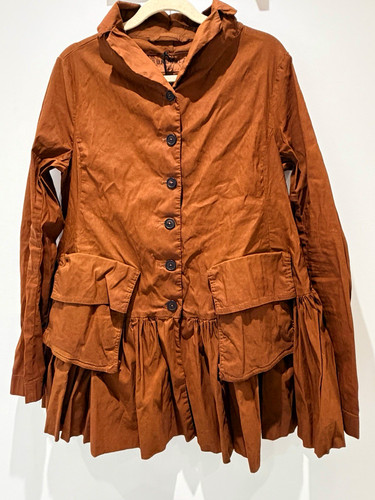 Rundholz dip clay button - clay, button-up
