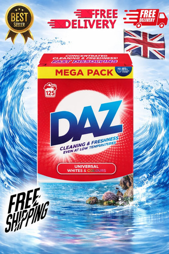 Daz washing powder 125 washes - daz,