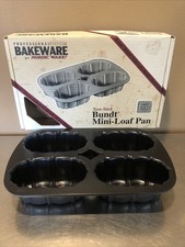 Nordic Ware Mini Bundt Loaf Pan  Professional Hardcoat Bakeware