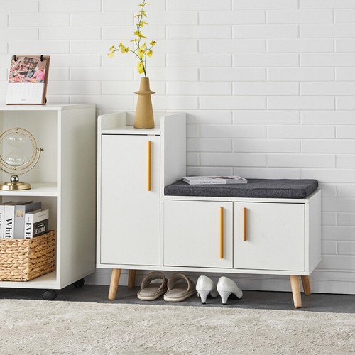 Wooden shoe storage cabinet - wooden,