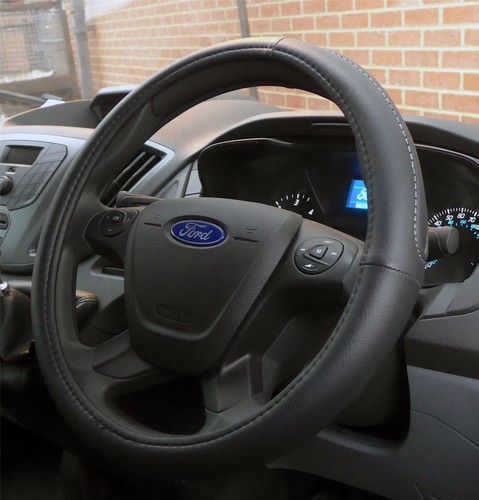 Black steering wheel - black,