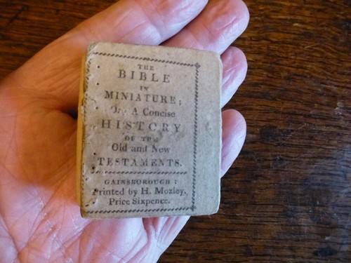 Miniature holy bible 1815 with - holy,