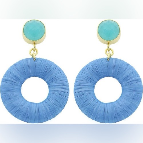 Panacea raffia open circle - raffia,