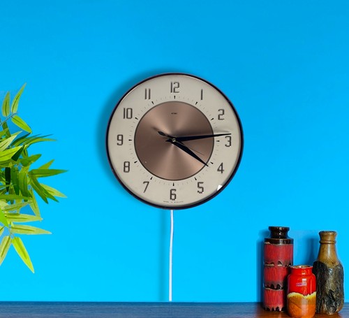 Vintage metamec wall clock - metamec,