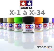 Tamiya Acrylic 10ml Glossy Paint from X1 to X34