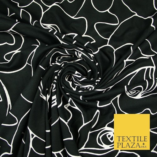 Black with white - black, rose