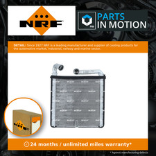 Heater Matrix fits VW GOLF Mk7, Mk7 GTI 12 to 20 Exchanger Interior NRF Quality